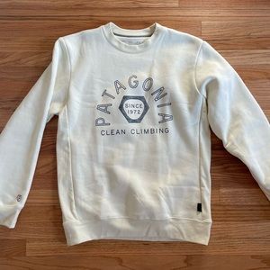 Patagonia Crew sweatshirt light yellow